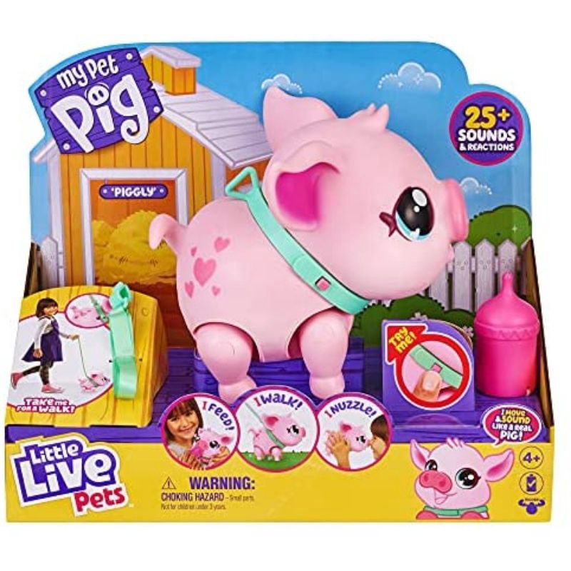 Mainan Anak Original My Pet Pig Little Live Pets