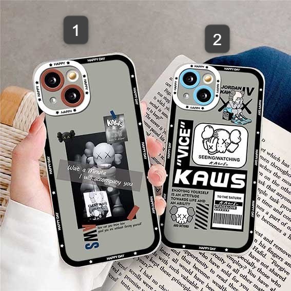 KAWS ANGEL EYE case realme 5 5i c11 c12 c25 c15 c20 c21 c21y c25y 2021 2020 10 c33 c30s 4g 5g 8 5G 8I PRO C31 C35 7 6 7I C17