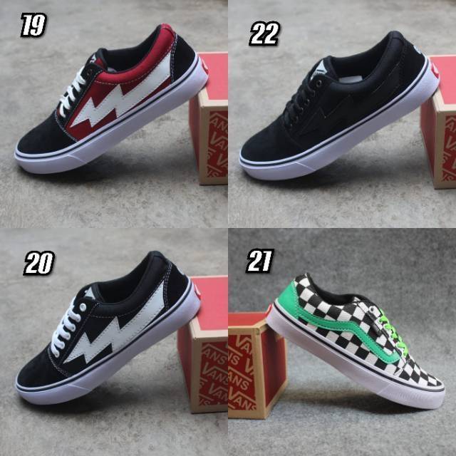 SEPATU VANS AUTHENTIC FULL BLACK HITAM POLOS WHITE PUTIH OLDSKOOL ERA SK8 PREMIUM BNIB ICC IFC DT