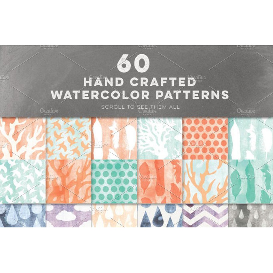 168 Subtly Textured Patterns Bundle - JPEG Ultra HD