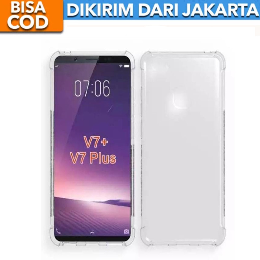 Casing Vivo V7 Plus Anti crack SoftCase