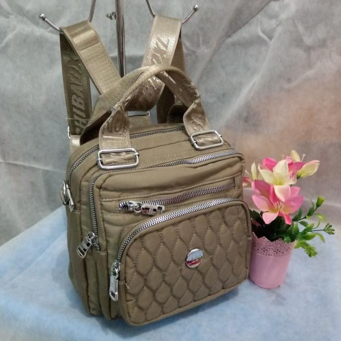 TAS RANSEL MULTFUNGSI WANITA MERK CHIBAO 100% ORI KD 1813
