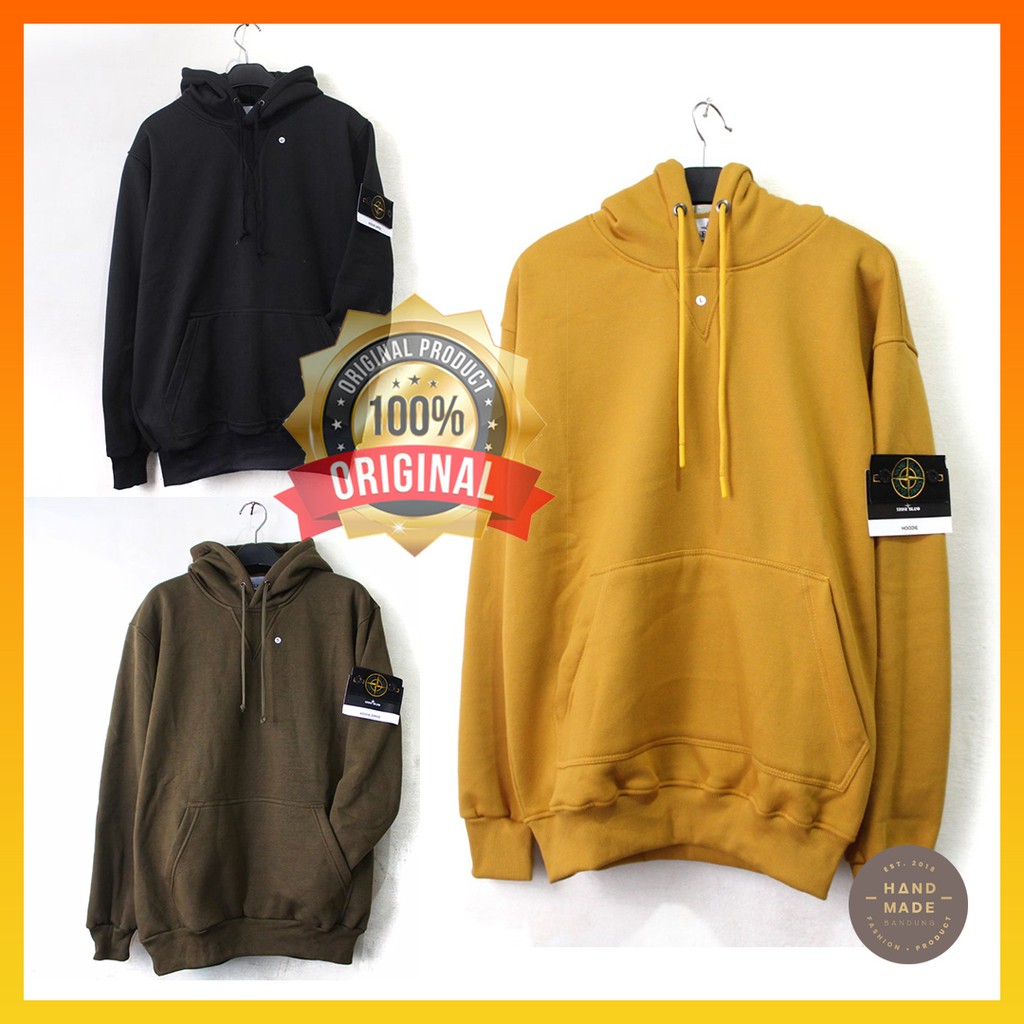 JAKET HOODIE STONE ISLAND JAKET HOODIE SWEATER JAKET PRIA JAKET ORIGINAL PREMIUM