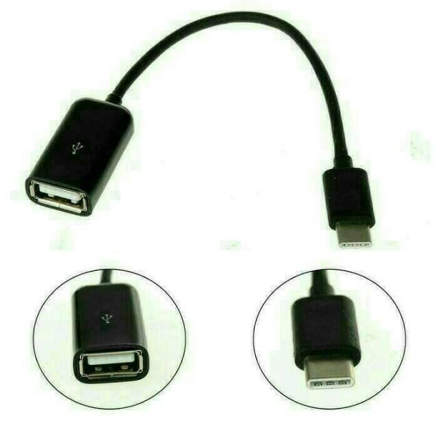 KABEL OTG TYPE C XIAOMI SAMSUNG ASUS USB OTG TYPE C