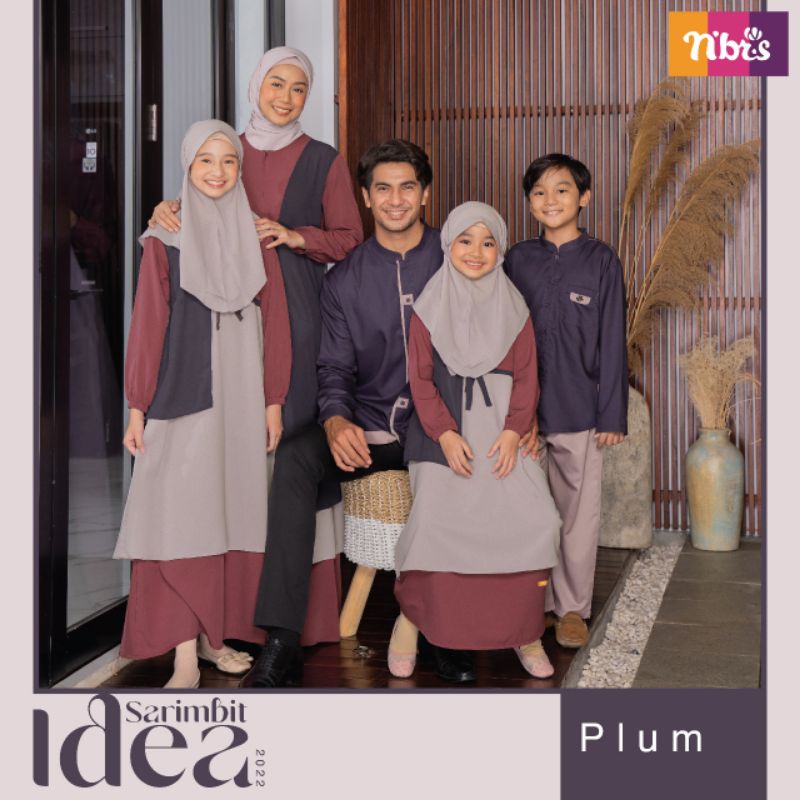 Nibras Sarimbit Idea Plum