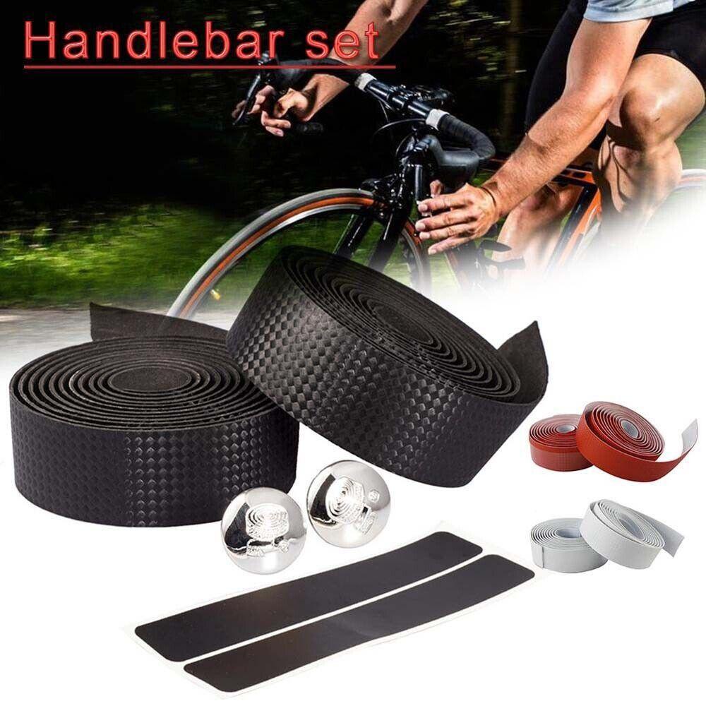 Populer 2Pcs Tape Stang Sepeda Perlengkapan Bersepeda Berkendara Bersepeda Perban Bungkus