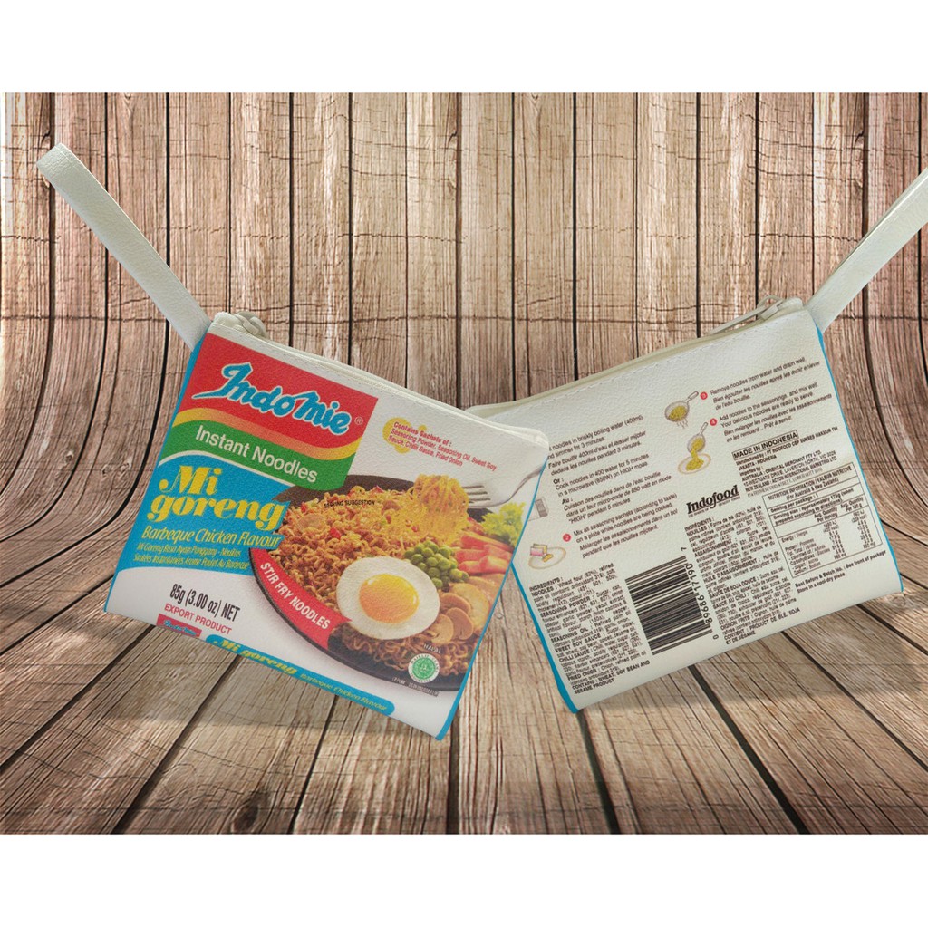 

POUCH Pencil Case Indomie Barbeque chicken Lucu Unik Gemes Tempat Pensil Kostak Kotak Dompet