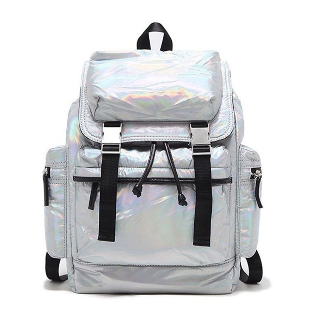 TOPSHOP SILVER BACKPACK