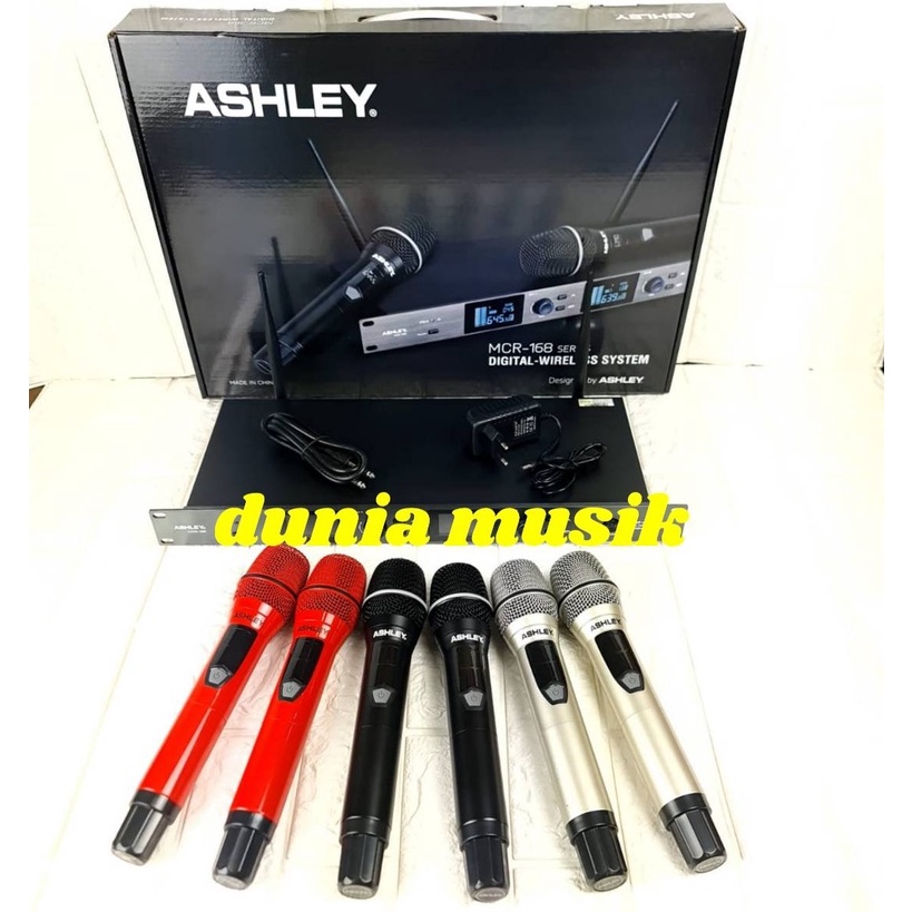 mic wireless ashley mcr168 mcr 168 mcr168 original