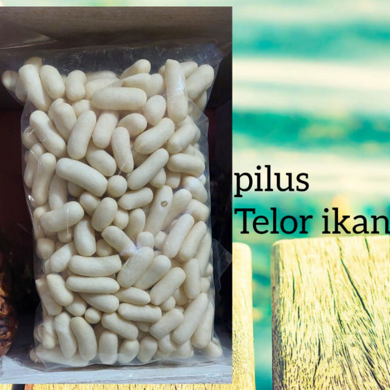 

Pilus, Telor Ikan 250 gram. CAHAYA SNACK