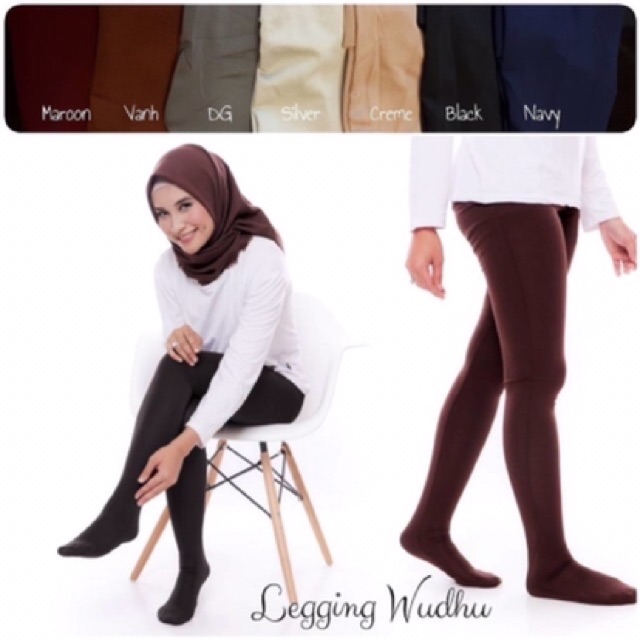 Legging Wudhu Simple Bestseller AllSize / Lejing wudhu Murah