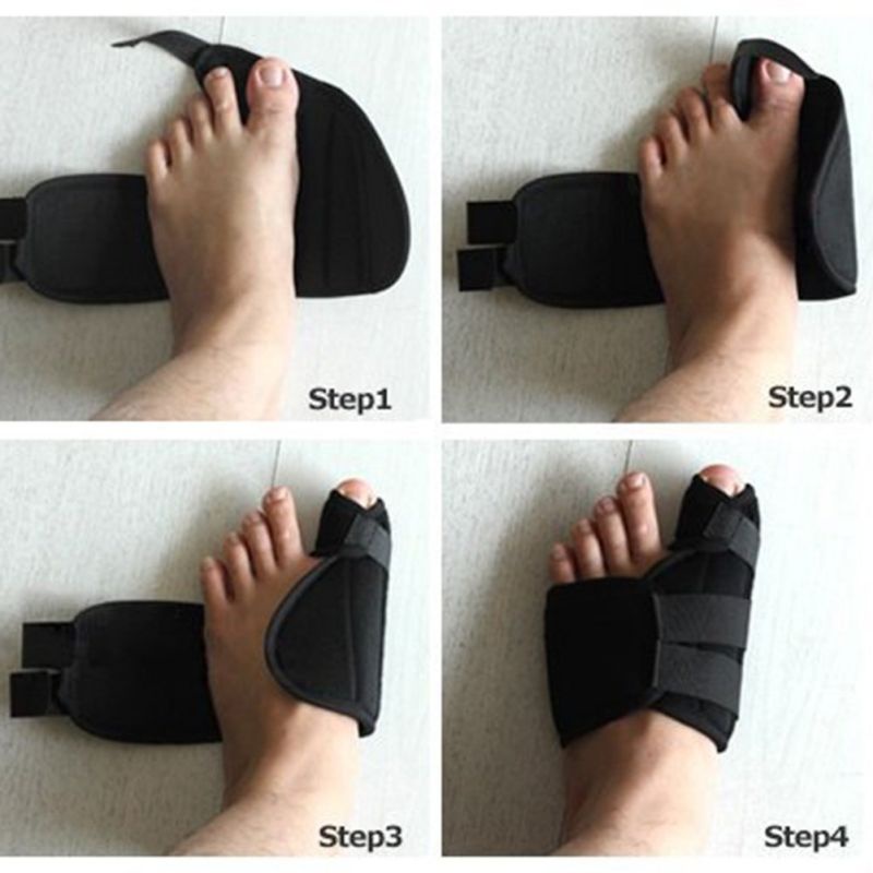 Bunion Corrector 1 Pasang Pelindung Jari Kaki Bunion/Korektor Jari Kaki Bunion Hallux Valgus