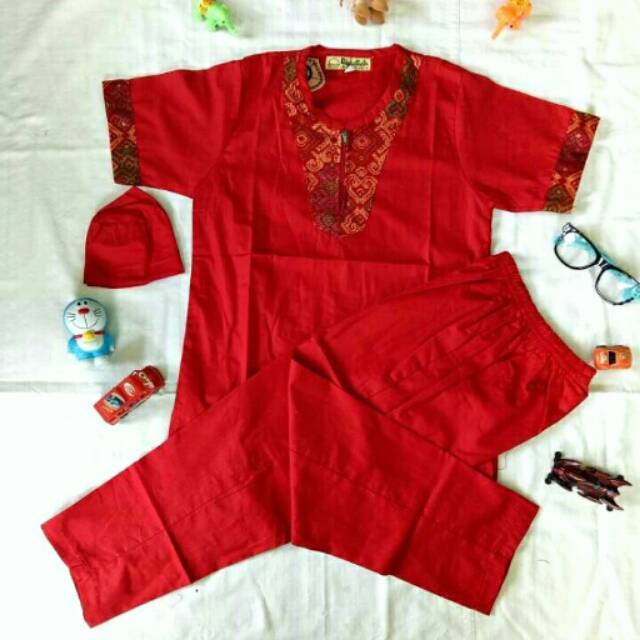 Set Koko Turki Merah Cabe