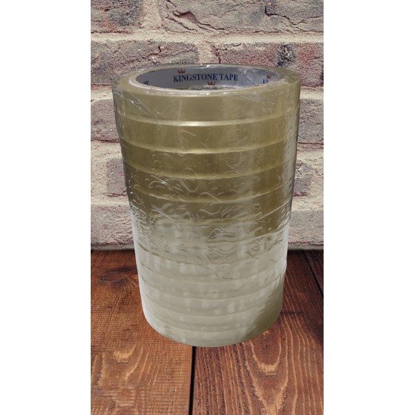 

Kingstone Tape Clear/Isolasi Bening uk 1/2 inch