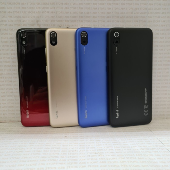 Backdoor Backcover Tutup Belakang Baterai Housing Xiaomi Redmi 7A ORI - Hitam