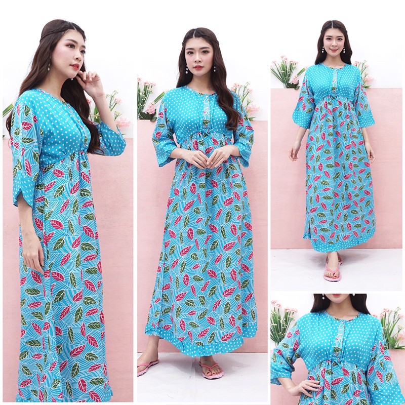 Dress panjang busui bumil maura mahallini