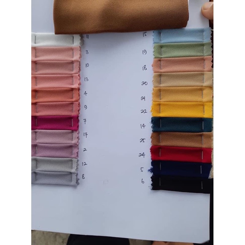 Grosiran Kain Wolpeach Grade A Wolfis Premium Harga Per 1 Roll Shopee Indonesia