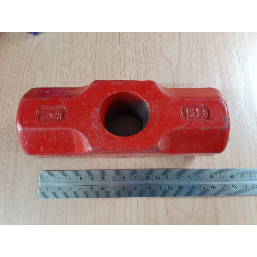 SAS Bodem 12Lb / Palu Batu Tanpa Gagang / Palu Bobok