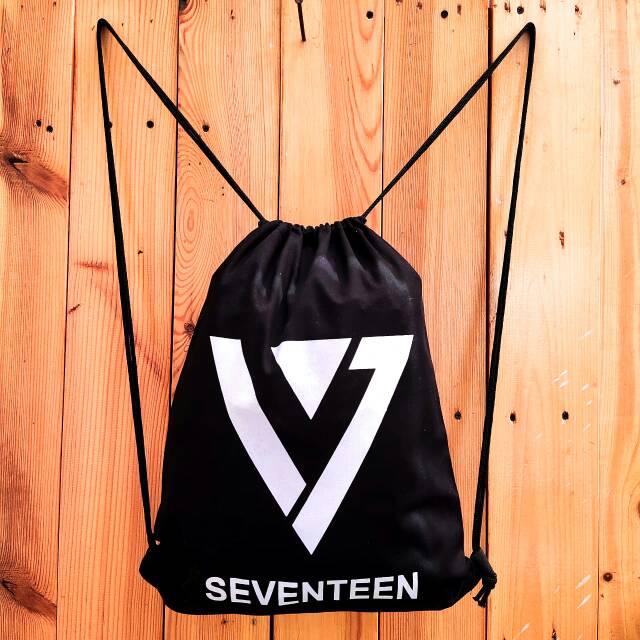 K-POP STUFF totebag / stringbag ransel serut sablon| bahan drill halus premium |