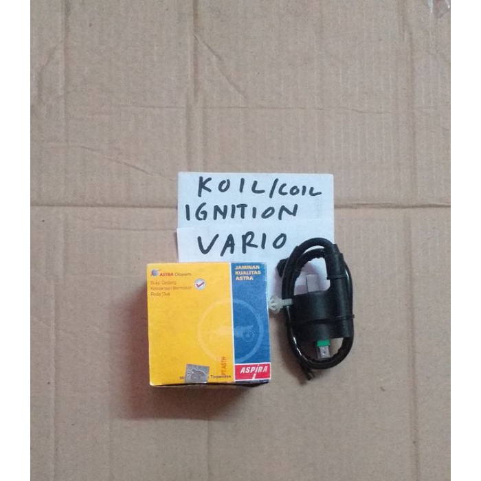 COIL KOIL IGNITION HONDA VARIO MERK ASPIRA BAGUS BERKUALITASJAMINAN ASLI MERK ASPIRA DARI PT ASTRA O