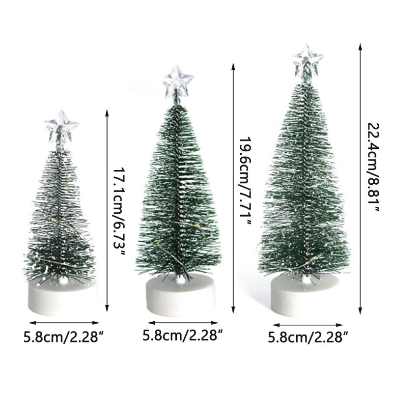 Pohon Natal Mini Buatan Untuk Dekorasi Rumah / Kantor