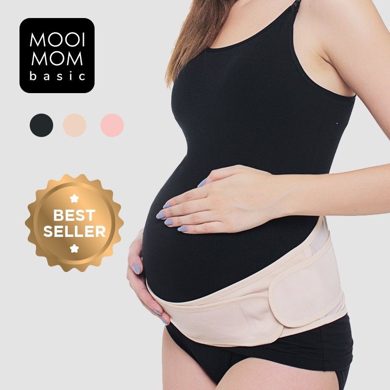 Mooimom - 15888 Penyangga Perut Ibu Hamil - MOOIMOM Maternity Support Belt Korset Hamil