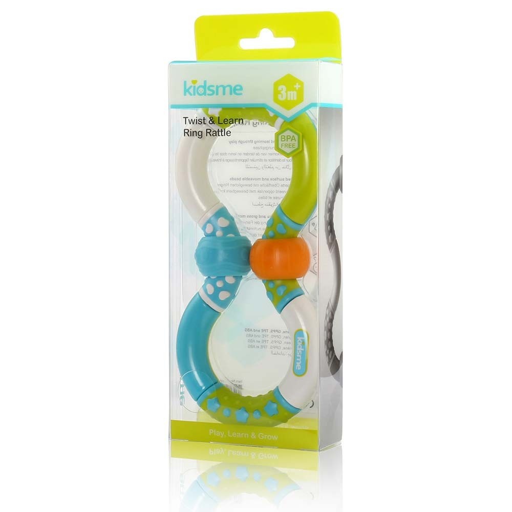 Kids Baby Plus Twist And Learn Ring Rattle - 9584