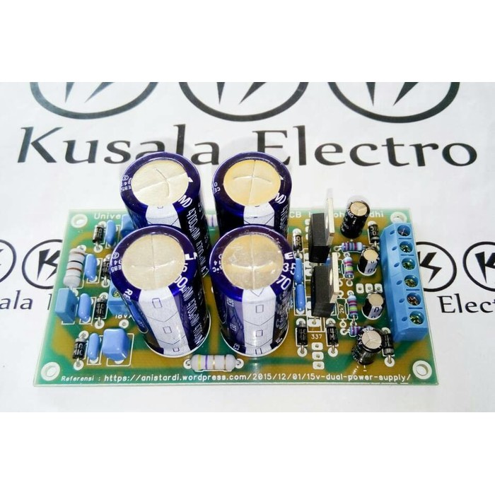 Kit Power Supply LM317 + LM337 +15V -15V