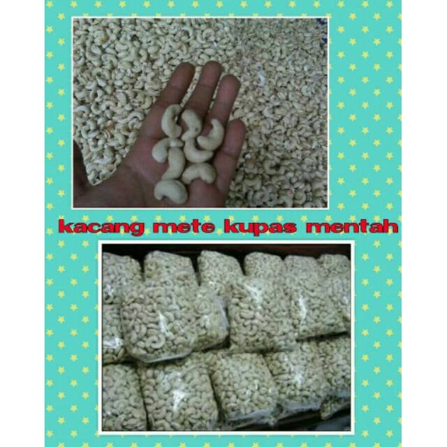

Kacang mete kupas (mentah)