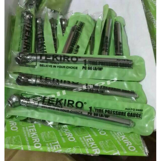 Alat Ukur Tekanan Angin Ban 60 LB Tekiro  AU - TG0980  Harga Satuan