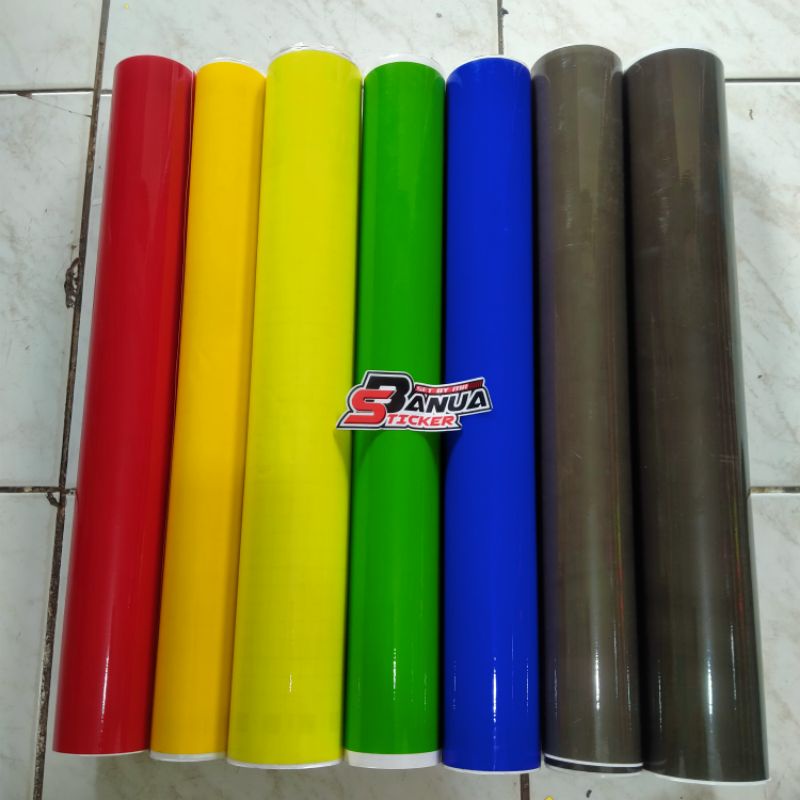 

Stiker Transparan, Harga Per 1 Centi