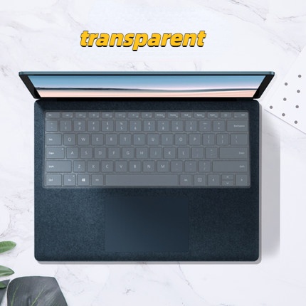 Film Pelindung keyboard Bahan Silikon Transparan Anti Debu Untuk Laptop 13.5 inch Micro Surface 3 / 4