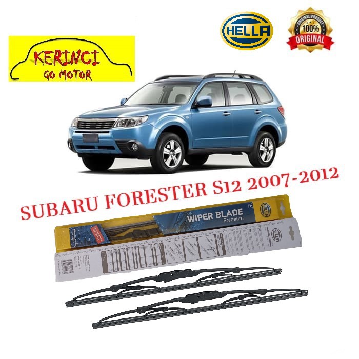 WIPER SUBARU FORESTER S12 2007-2012 HELLA PREMIUM 24&quot; &amp; 18&quot; SEPASANG