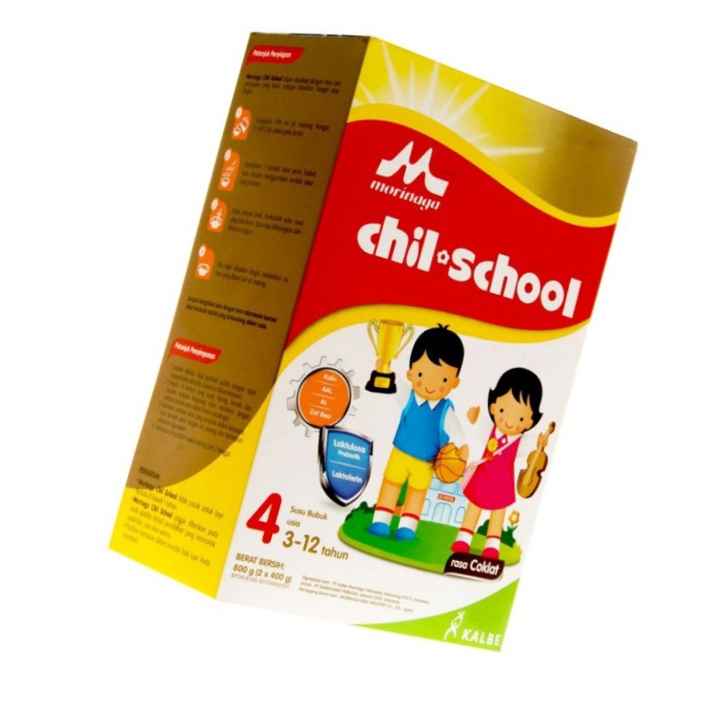 Chil School DHA Vanilla 800gr - susu formula