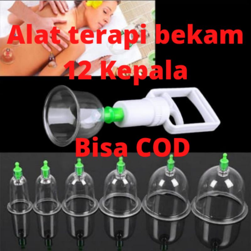 Alat terapi bekam 12 kepala bisa COD