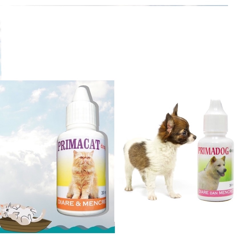 PH.Medan 30ML PRIMA CAT&amp;DOG - Obat Diare&amp;Mencret