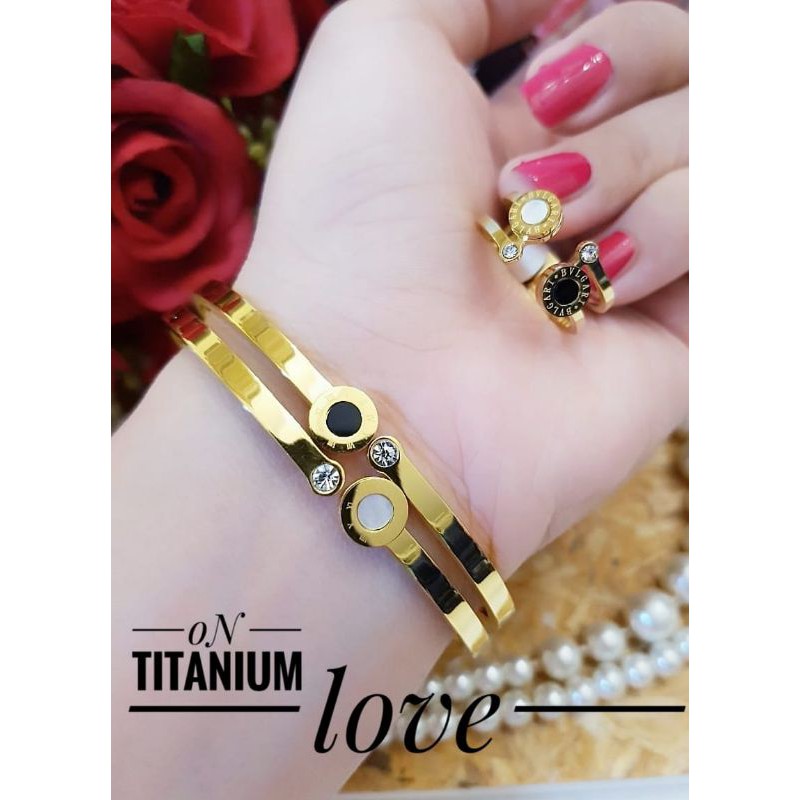 Titanium set perhiasan 1210l