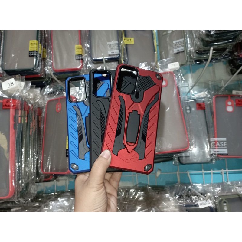 [JH] Oppo Reno 6 (5G) Phantom Series Stand Iron Hardcase Spigen touch armor case Robot