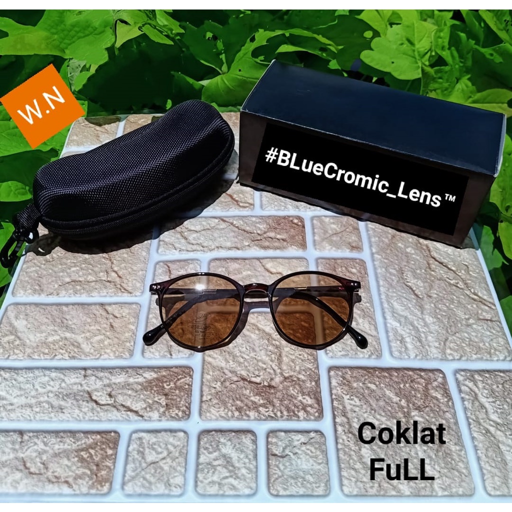 NEW Kacamata Lensa Photocromic IV Terbaru Unisex Brown Kacamata Fashion Photocromic Kacamata Gaya Ph