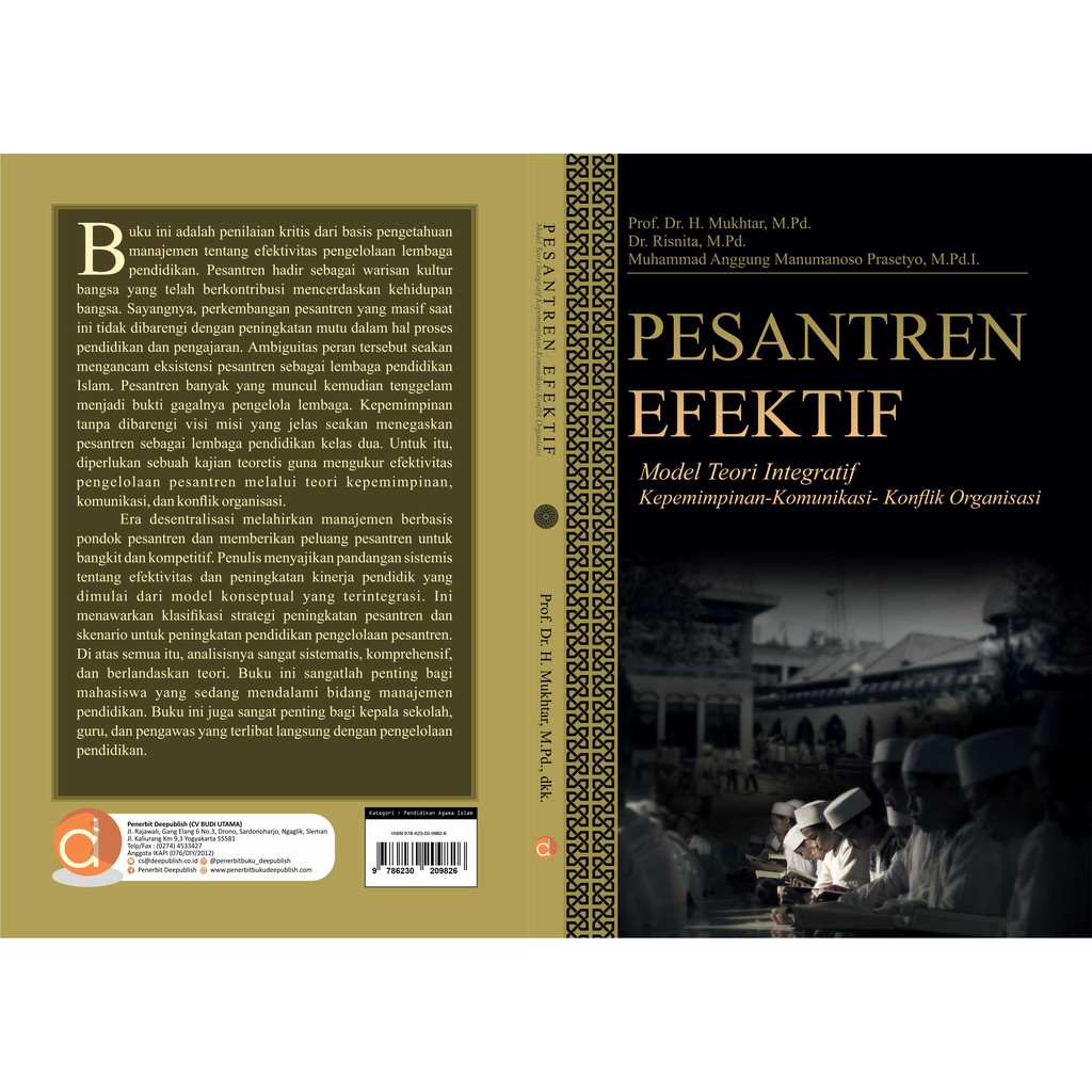 Deepublish - Buku Pesantren Efektif Model Teori Integratif Kepemimpinan Komunikasi - Konflik Organisasi