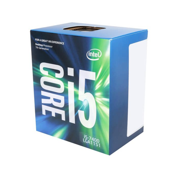 Intel Core i5-7400 3.0Ghz Cache 6MB Box Socket LGA 1151 Kabylake
