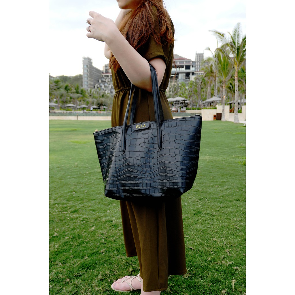 Myu Croco Handbag by Nonataliashop