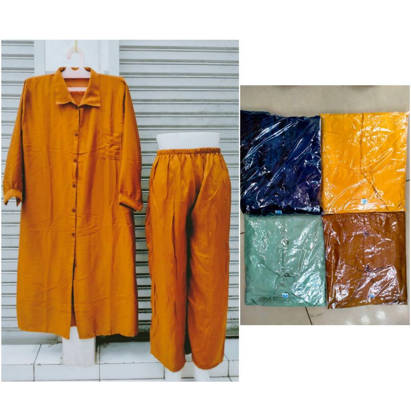 SETCEL POLOS LONG TUNIK