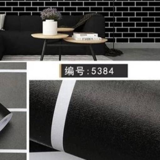 ✪ WALLPAPER BATA HITAM wallstiker dinding bata Hitam stiker bata ☑