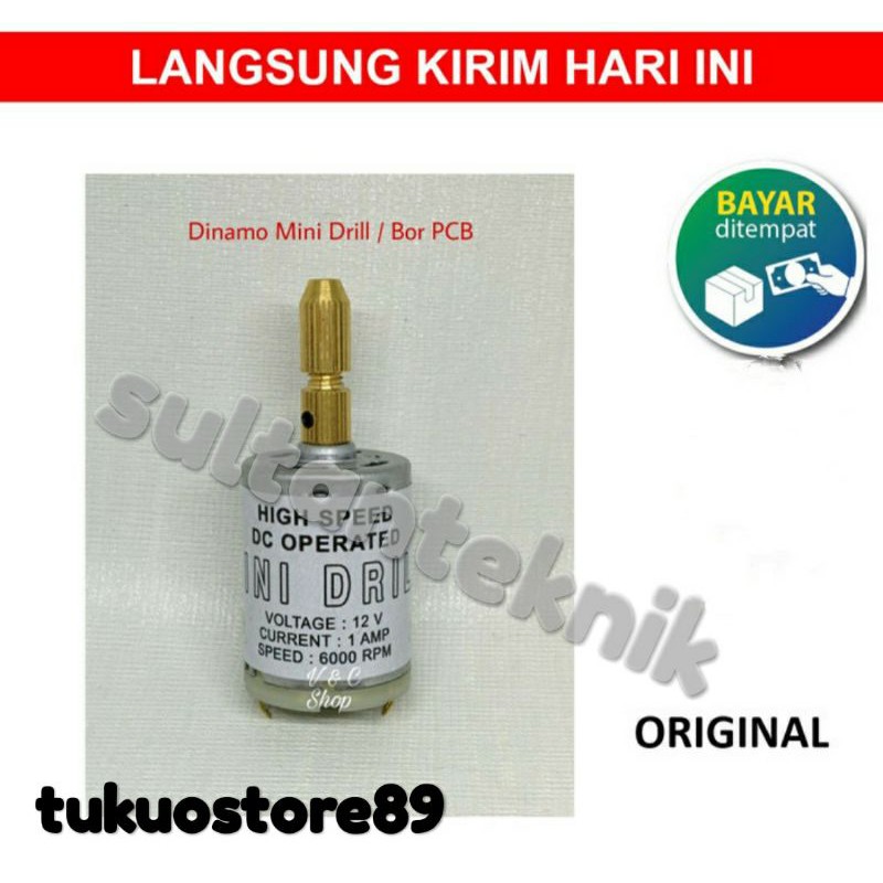 dinamo mini 12V - dinamo mini drill 12V