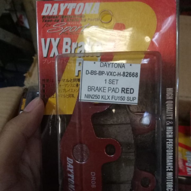 kampas rem daytona vx supra - kampas rem klx - kampas rem satria - kampas rem fu - kampas rem kph