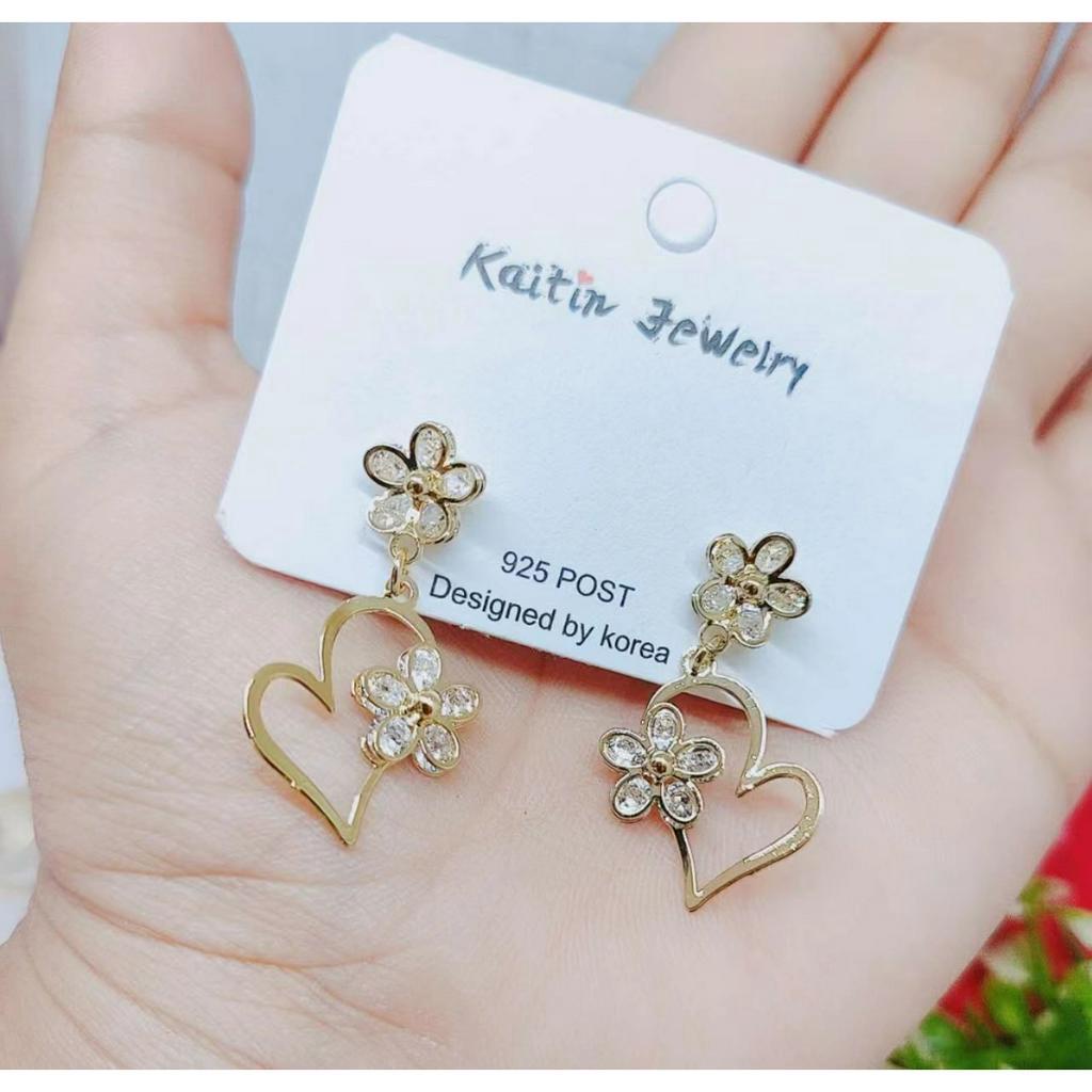 Anting Cantik Permata Perhiasan Fashion Y014/K015