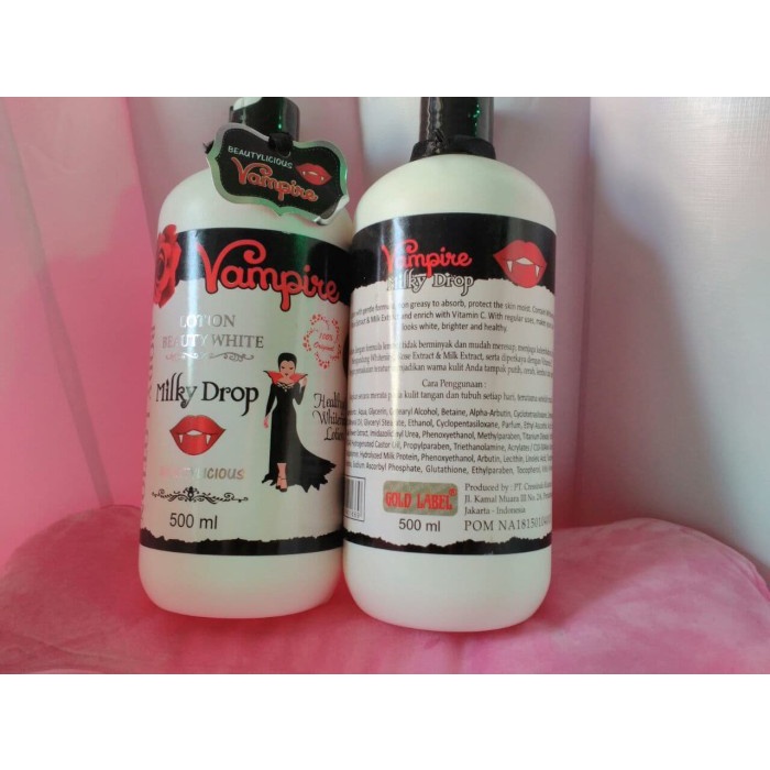 HyHY21 Lotion Vampire Original Bpom  / Lotion Pemutih 500Ml UyuY0H