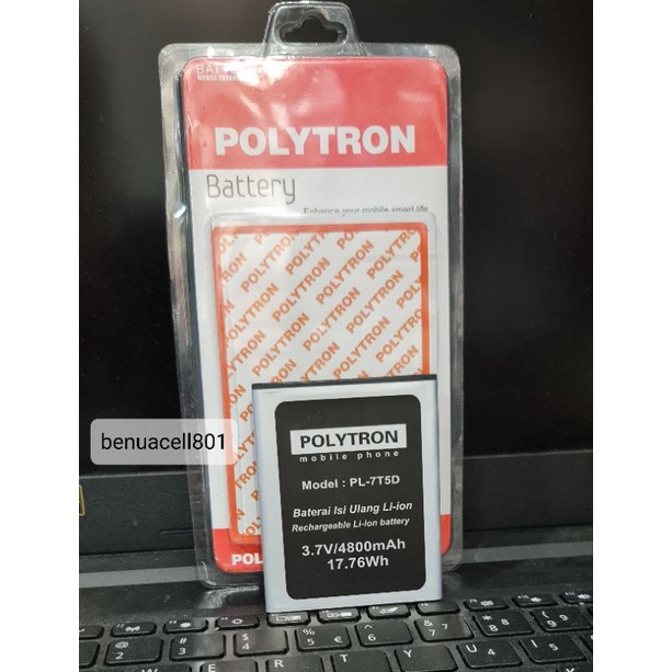 baterai batrai Polytron PL- 7T5D