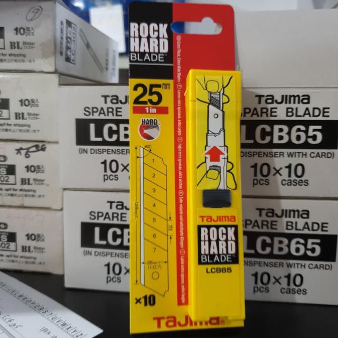 

[[BISA COD]] Tajima isi cutter / spare blade LCB 65